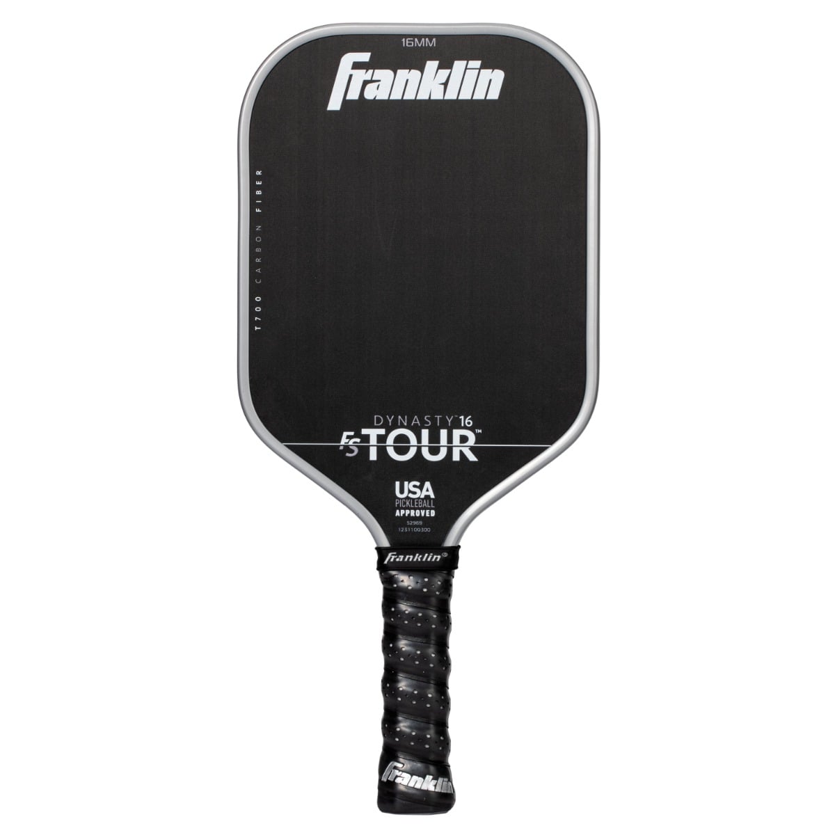 Franklin FS Tour Dynasty pickleball paddle 16mm grey