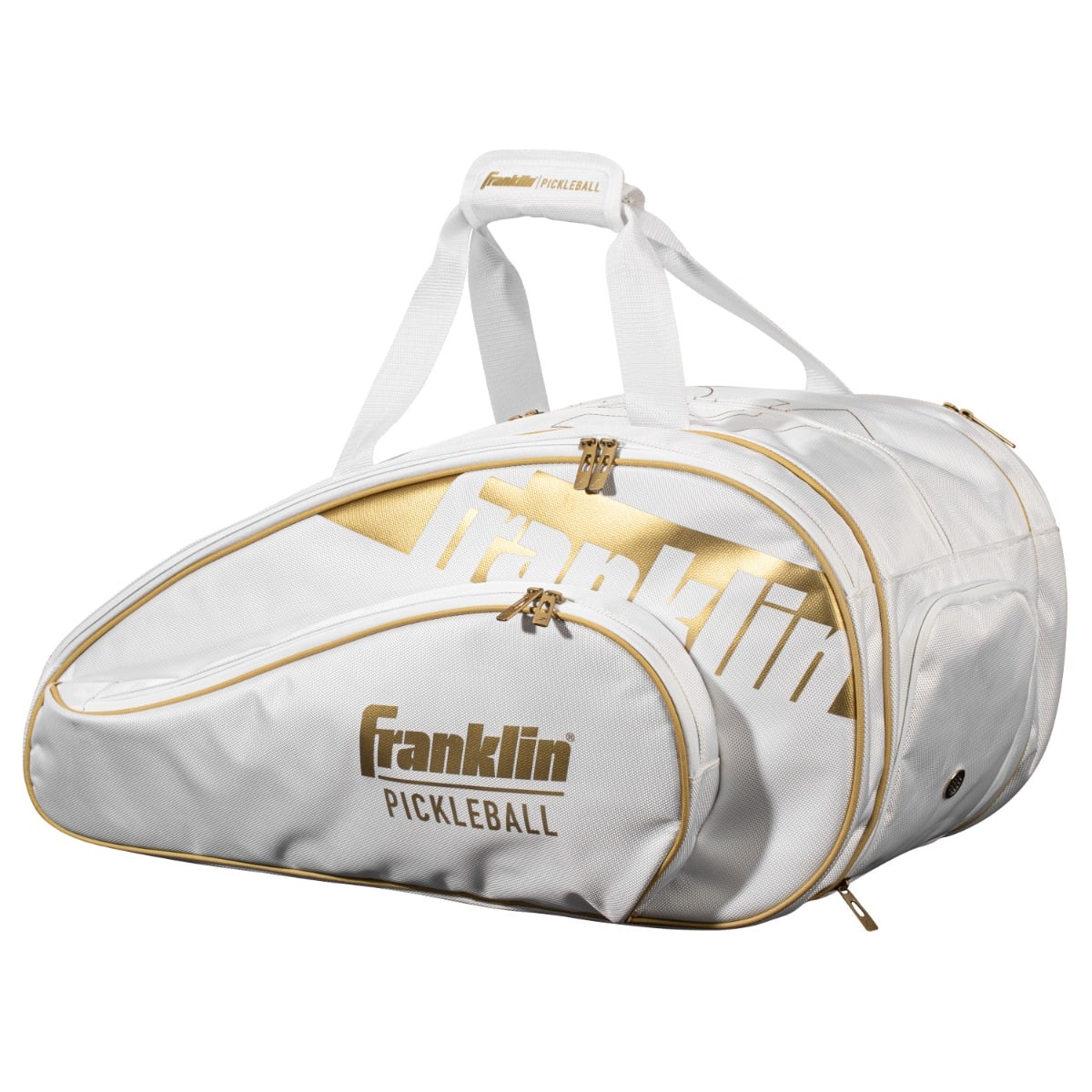 Franklin Pro Series pickleball paddle bag gold white
