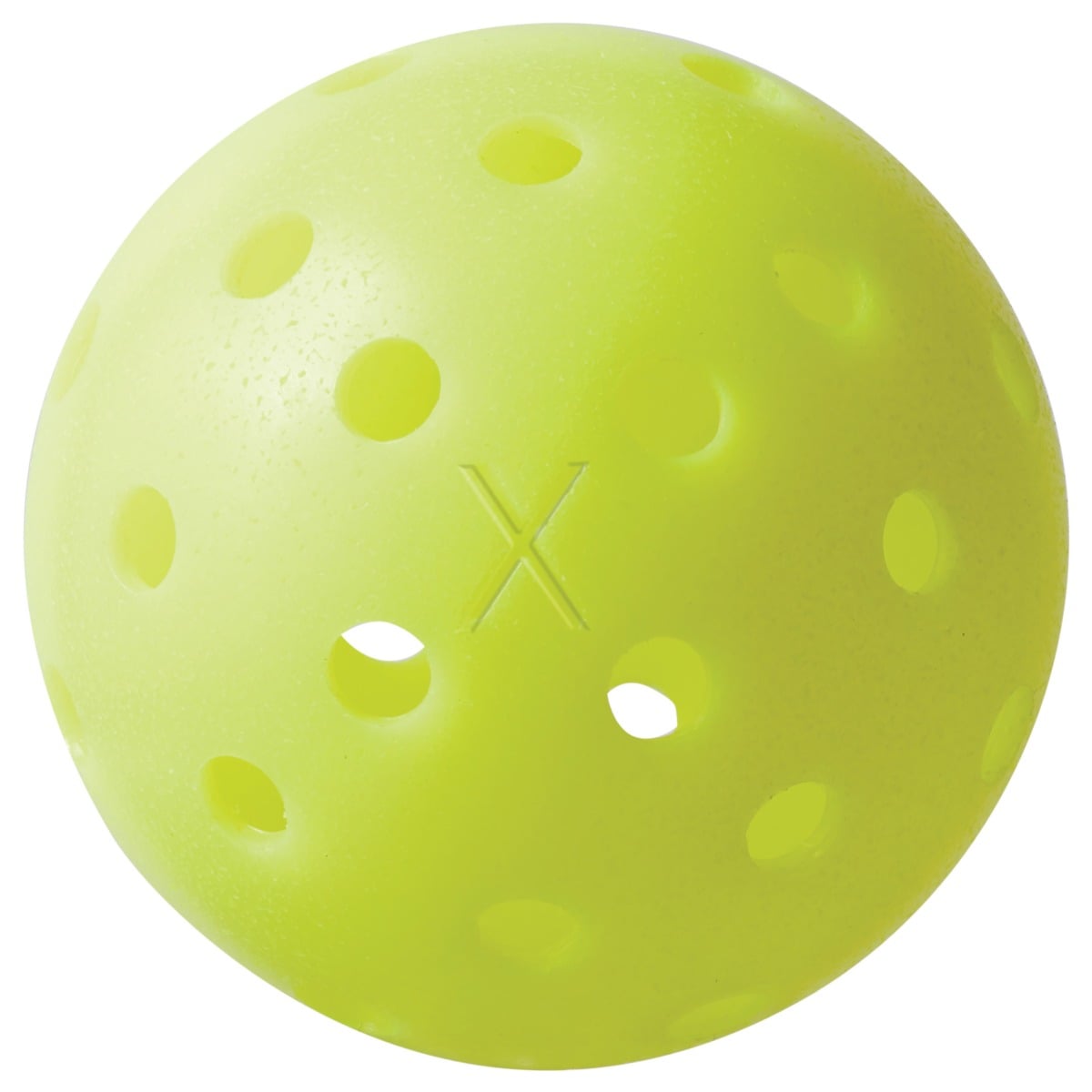 Franklin X-40 outdoor pickleball optic yellow 3 pack tube