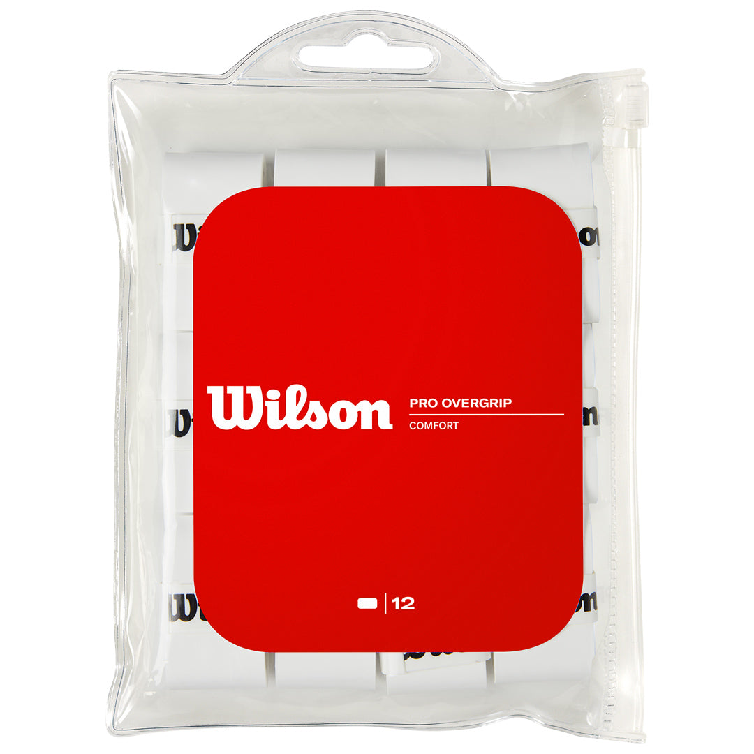 Wilson Pro Overgrip padel 12 pack white