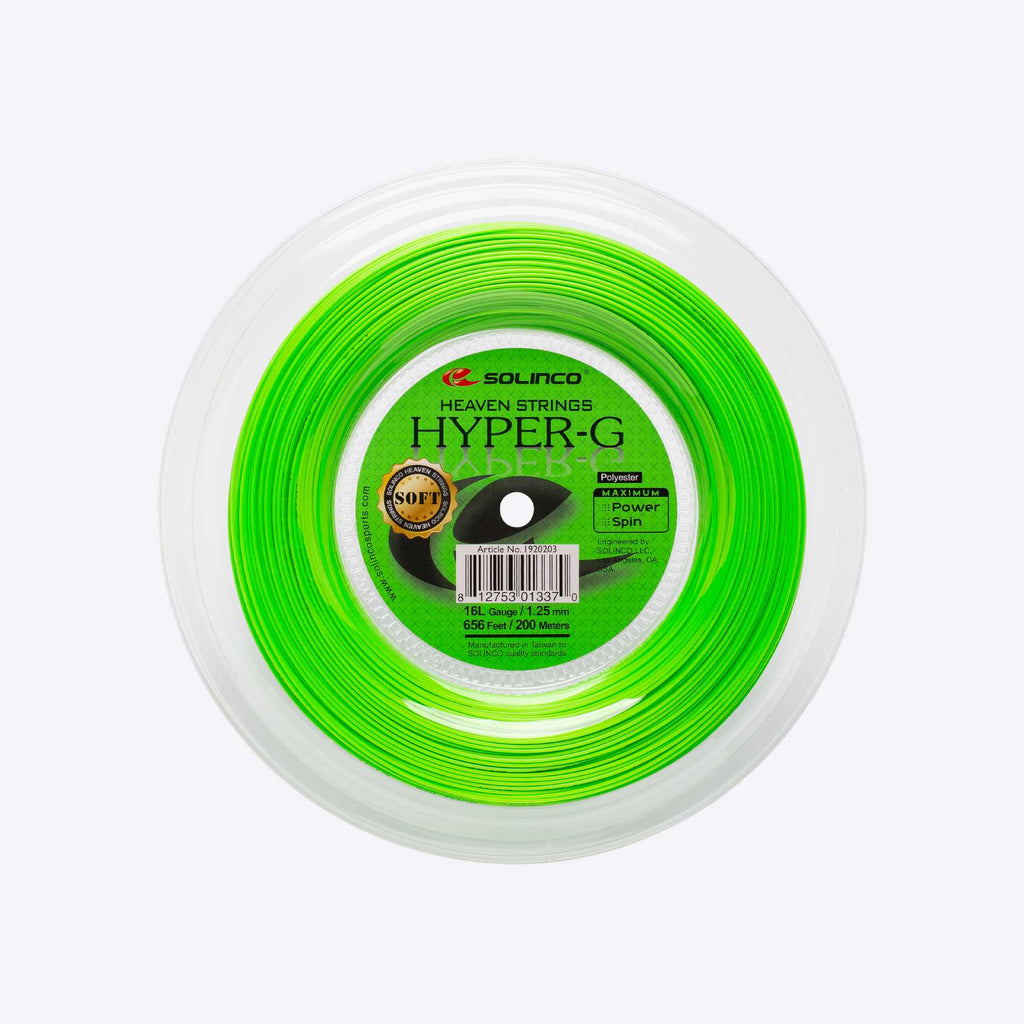 Solinco Hyper-G Soft tennis string packaging