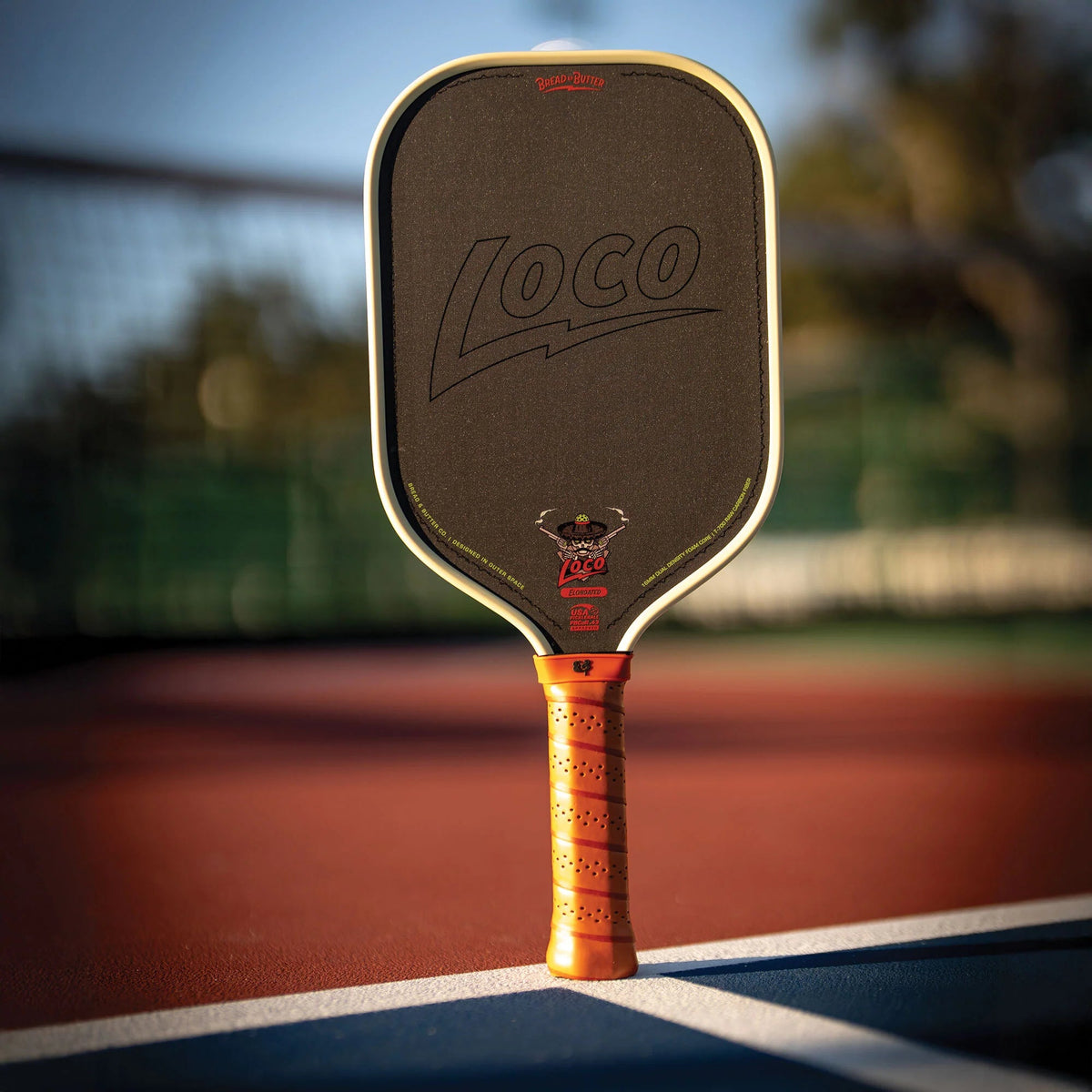 Bread and Butter Loco 16mm Pickleball Paddle detail