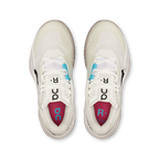 On THE ROGER Pro Fire Women's White/Pink tennis shoe