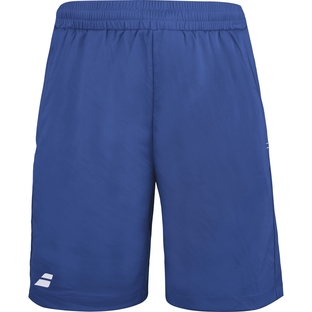 Babolat Play Short for juniors in navy, front view