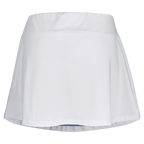 Babolat Play Skirt for juniors in white, back view