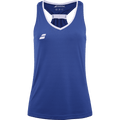 Babolat Play Tank Top for women in navy, front view