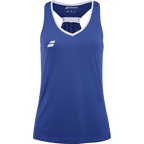 Babolat Play Tank Top for women in navy, front view
