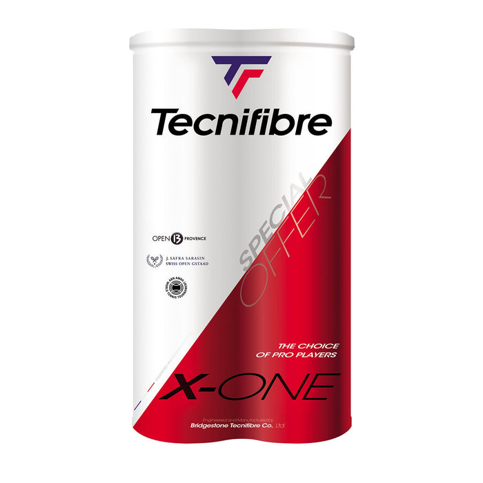 Tecnifibre X-One Bipack Tennis Balls (4balls)