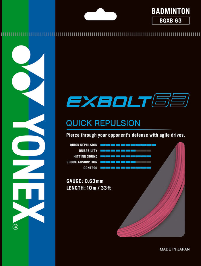 Yonex BG EXBOLT 63 (10m)