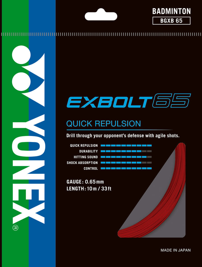 Yonex BG EXBOLT 65 (10m)