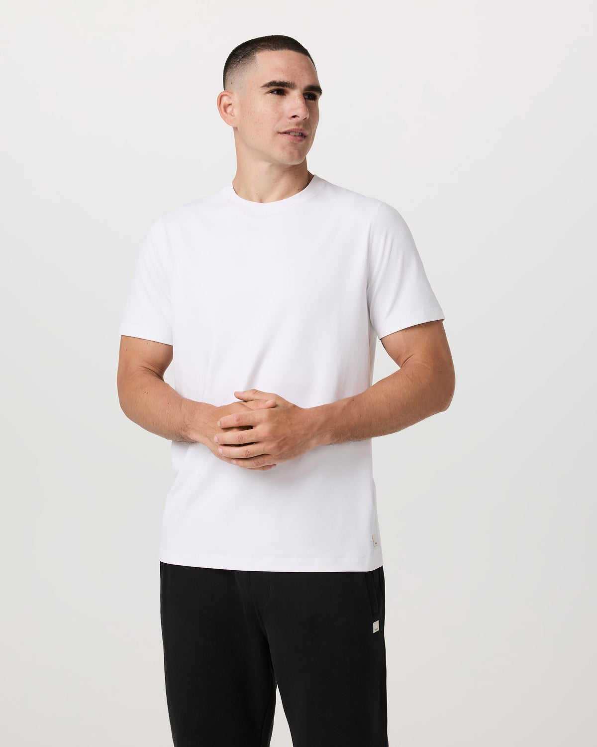 S/S Ponto Performance Tee - White