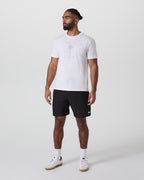 Vuori Banks Session Short Unlined 7" - Black, full length