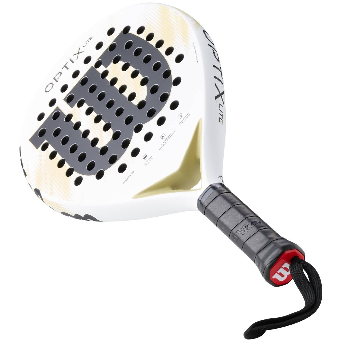 Wilson Optix V2 Lite Padel Racket White