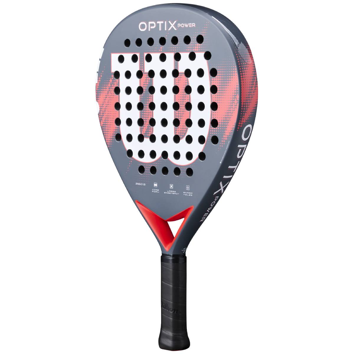 Wilson Optix V2 Power Padel Racket Red