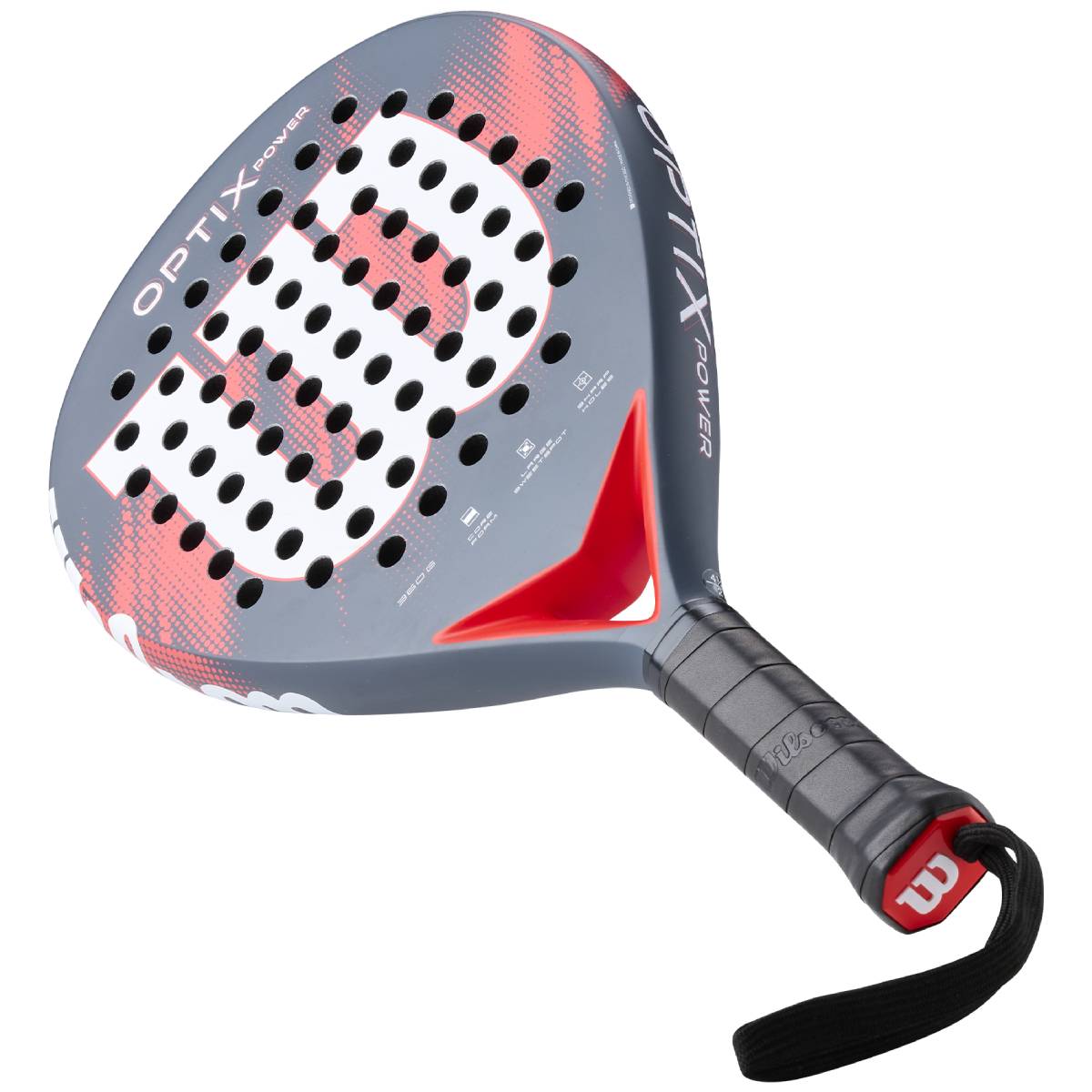 Wilson Optix V2 Power Padel Racket Red