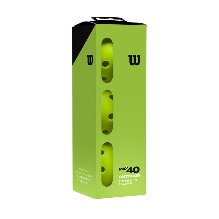 Wilson MAX 40 3 PACK Green