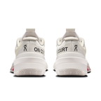 On THE ROGER Pro Fire Women's White/Pink tennis shoe