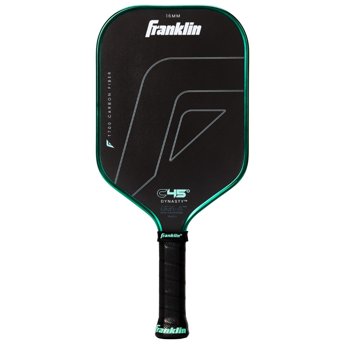 Franklin C45 carbon fibre pickleball paddle elongated 16mm