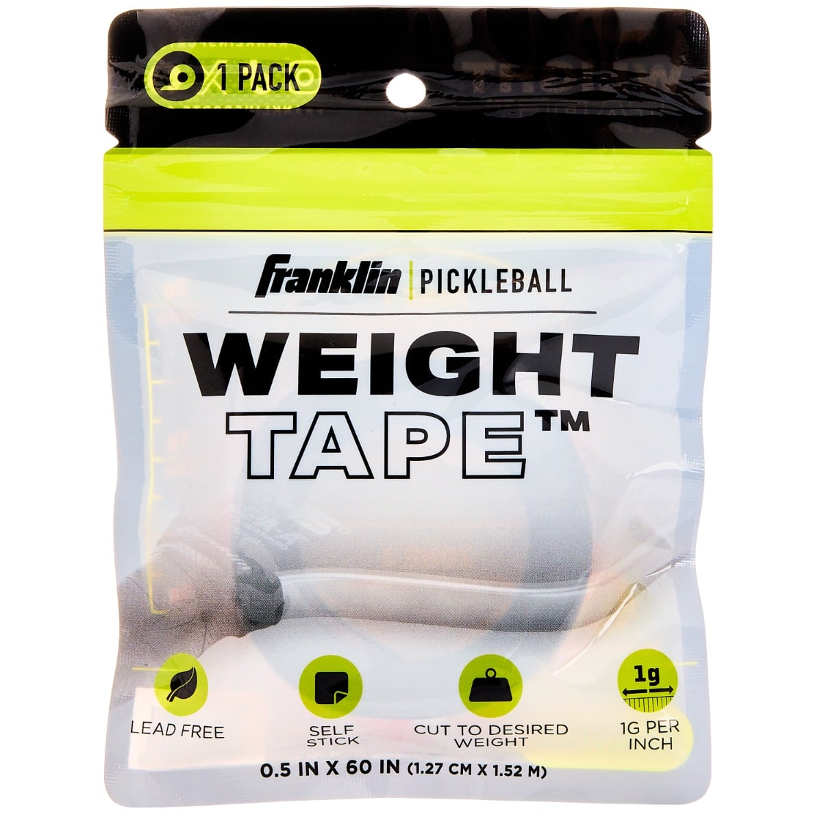 Franklin pickleball paddle weight tape