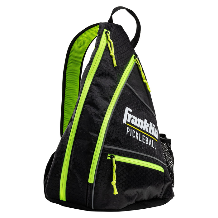 SLING BACK PACK - BLACK/OPTIC TRIM