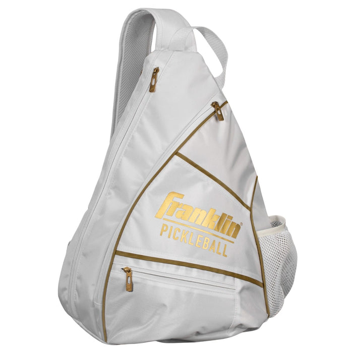 SLING BACK PACK - WHITE/GOLD
