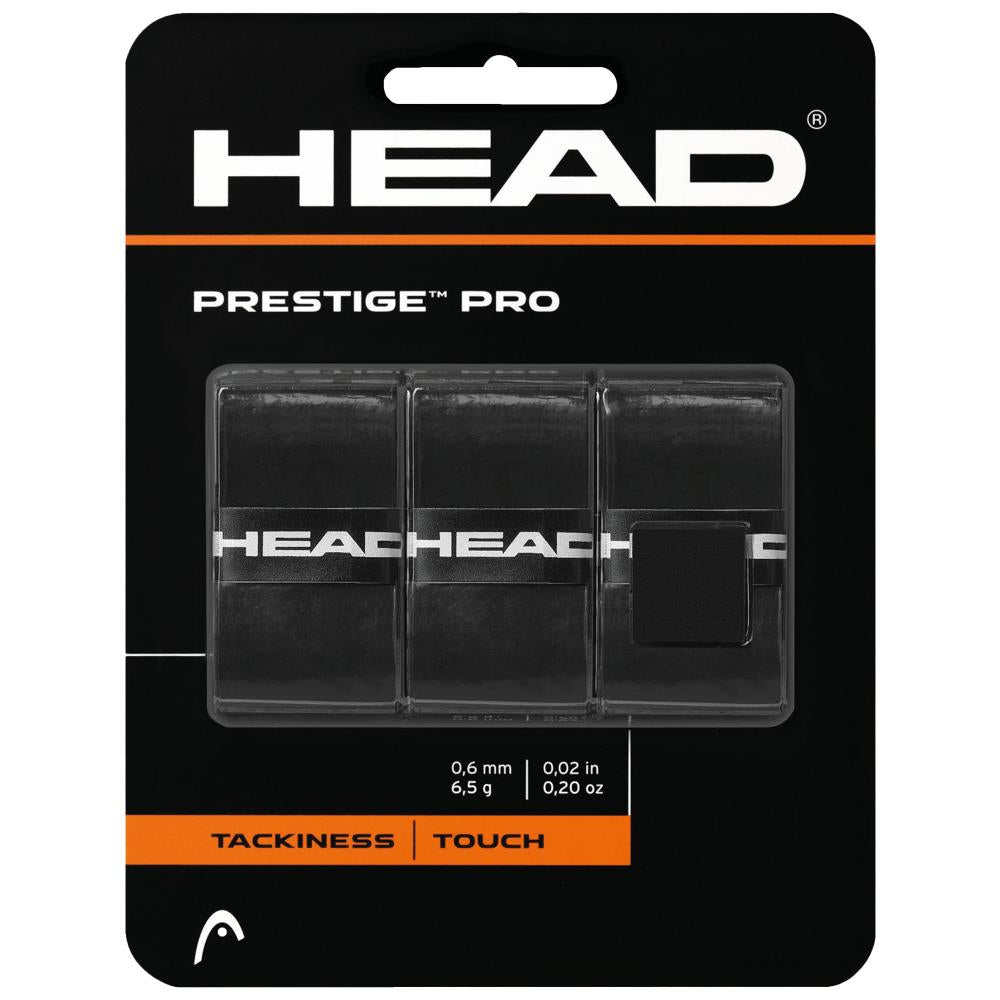 HEAD Prestige Pro Overgrip 3-pack - Black