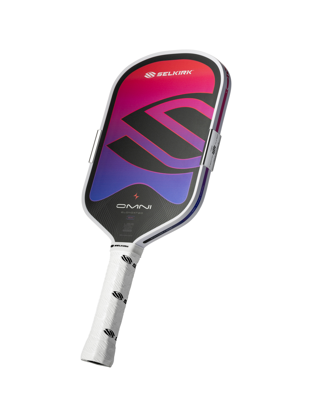 Selkirk OMNI Elongated Pickleball Paddle - Cosmic/Pink detail