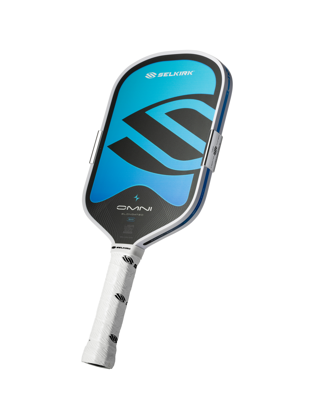 Selkirk OMNI Elongated Pickleball Paddle - Hydro/Blue detail