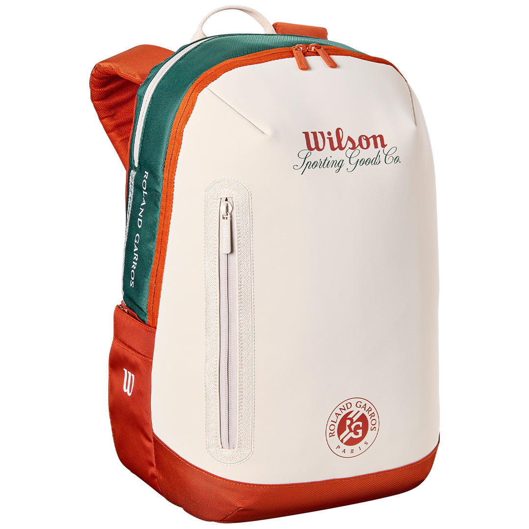 Wilson Roland Garros 2026 cream tennis backpack