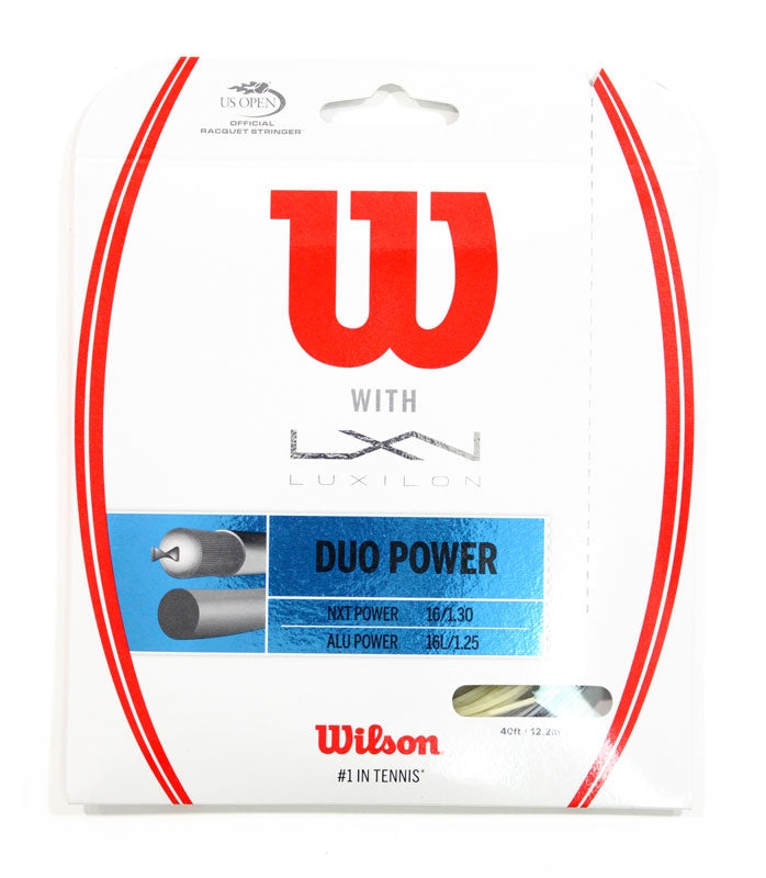 Wilson Duo Power ALU Power 125 and NXT Power 16
